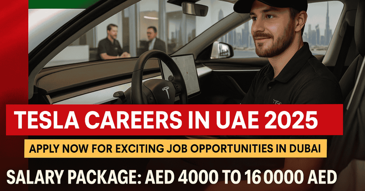 Tesla Careers in UAE