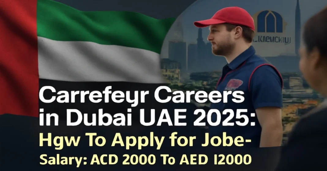 Carrefour Careers in Dubai UAE 2025