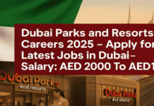 Dubai Parks and Resorts Careers 2025