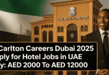 Ritz Carlton Careers Dubai 2025