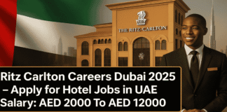 Ritz Carlton Careers Dubai 2025