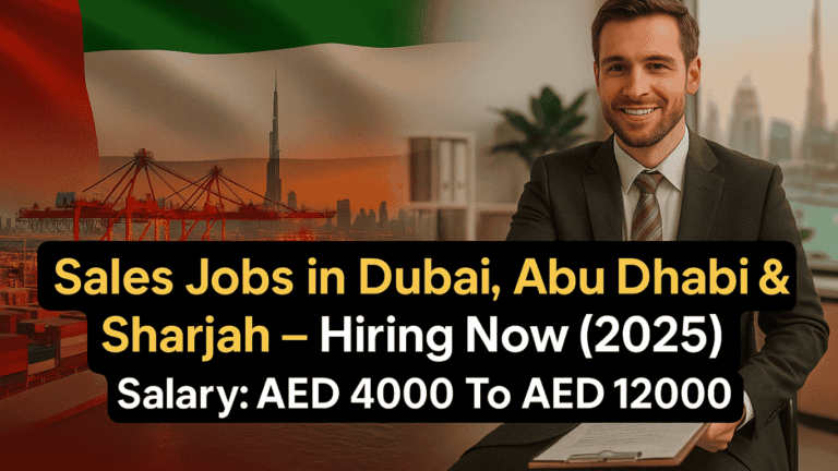 Sales Jobs in Dubai
