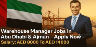 Warehouse Manager Jobs in Abu Dhabi