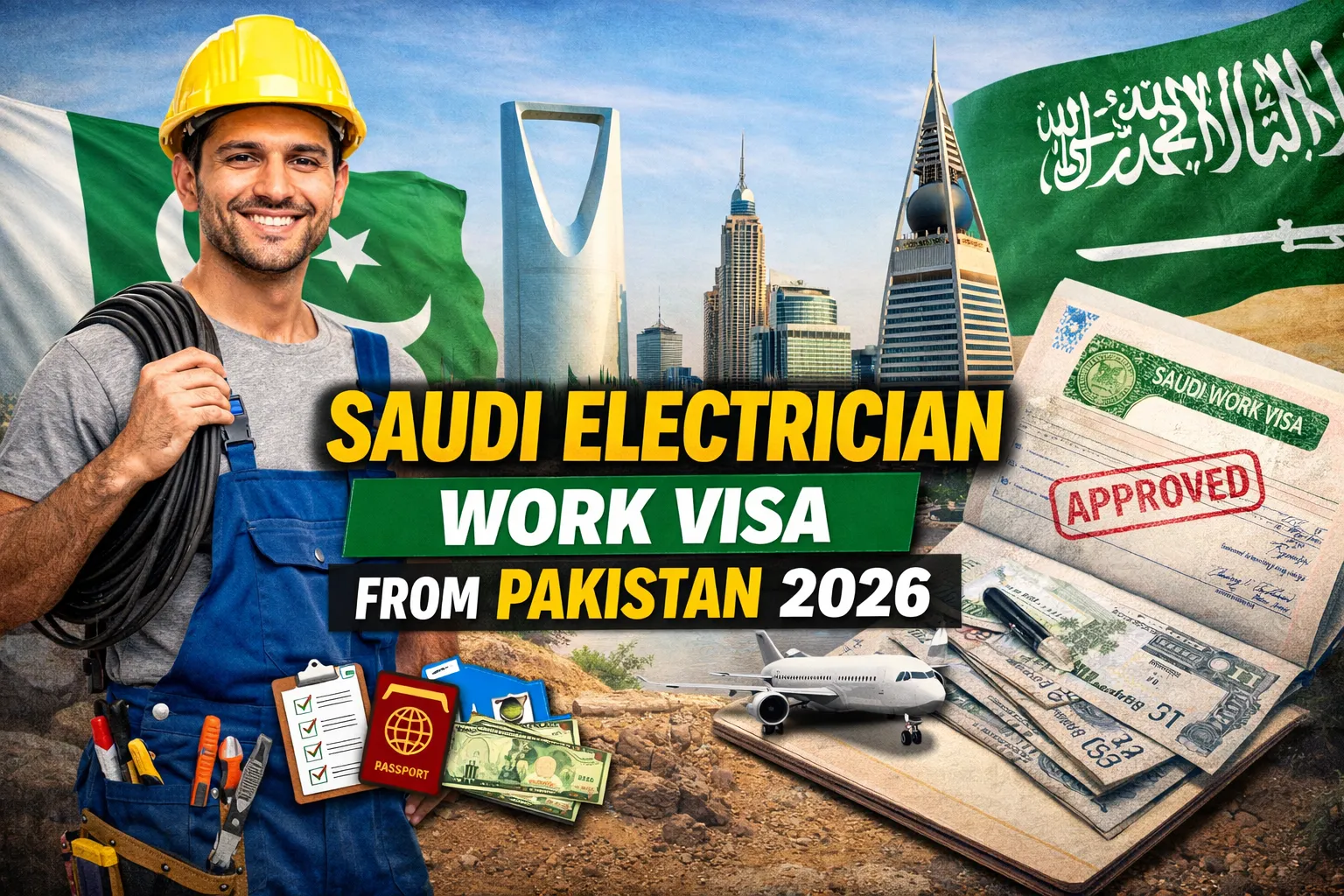 Saudi Electrician Work Visa Requirements From Pakistan 2026