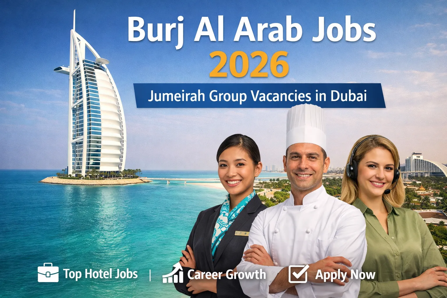 Burj Al Arab Hotel Jobs 2026 in Dubai