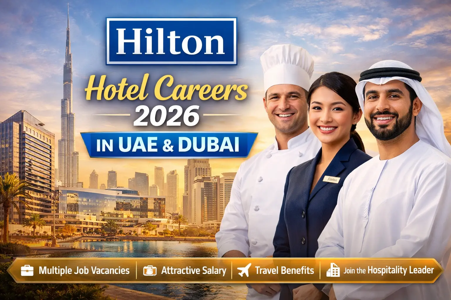 Hilton Hotels Careers 2026 in UAE