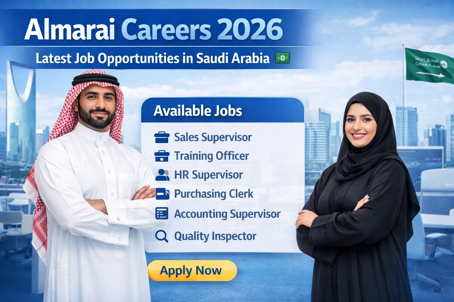 Almarai Careers 2026 in Saudi Arabia