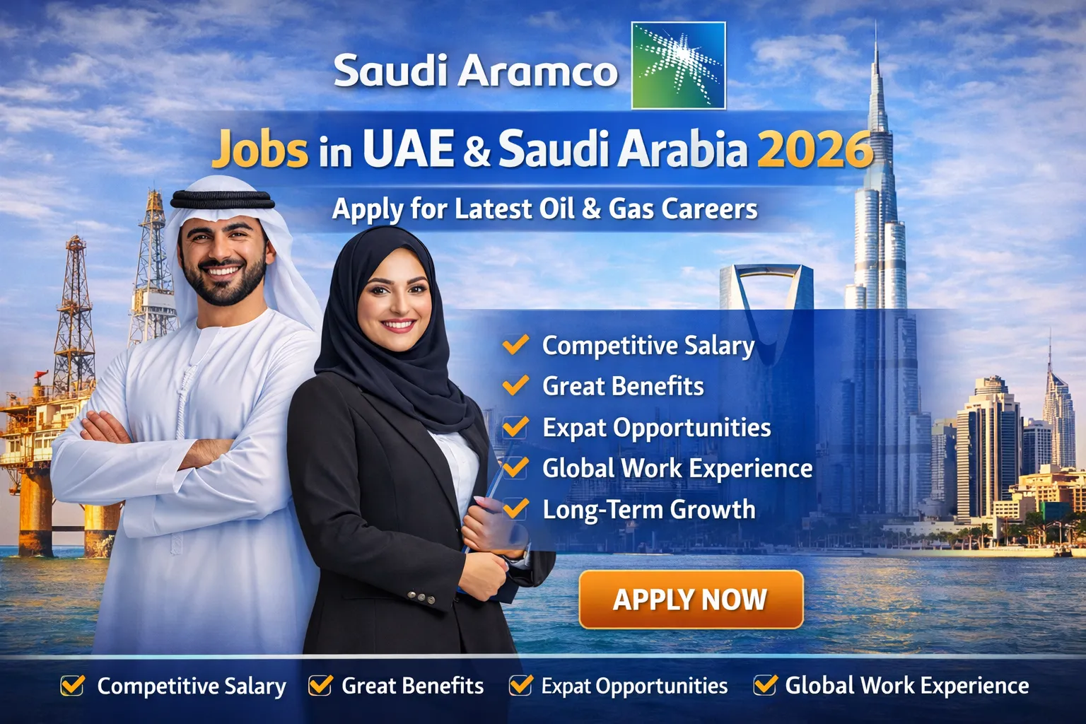 Saudi Aramco Jobs in UAE & Saudi Arabia 2026