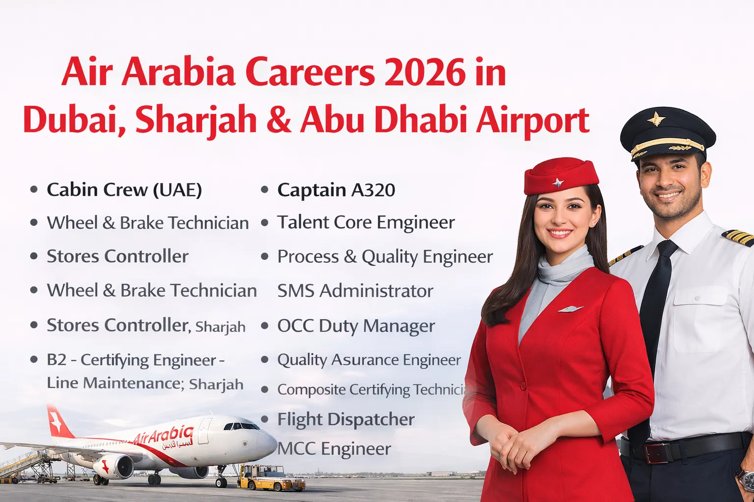 Air Arabia Careers 2026 in Dubai