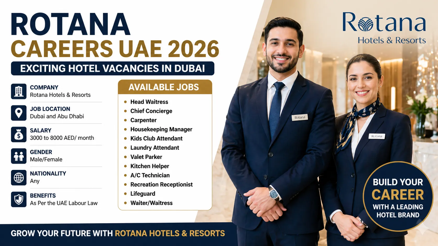 Rotana Careers UAE 2026