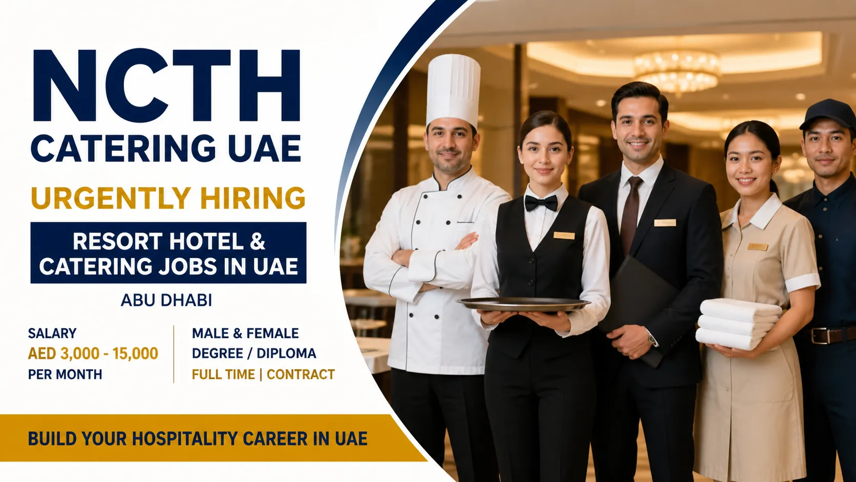 NCTH Catering UAE Careers 2026