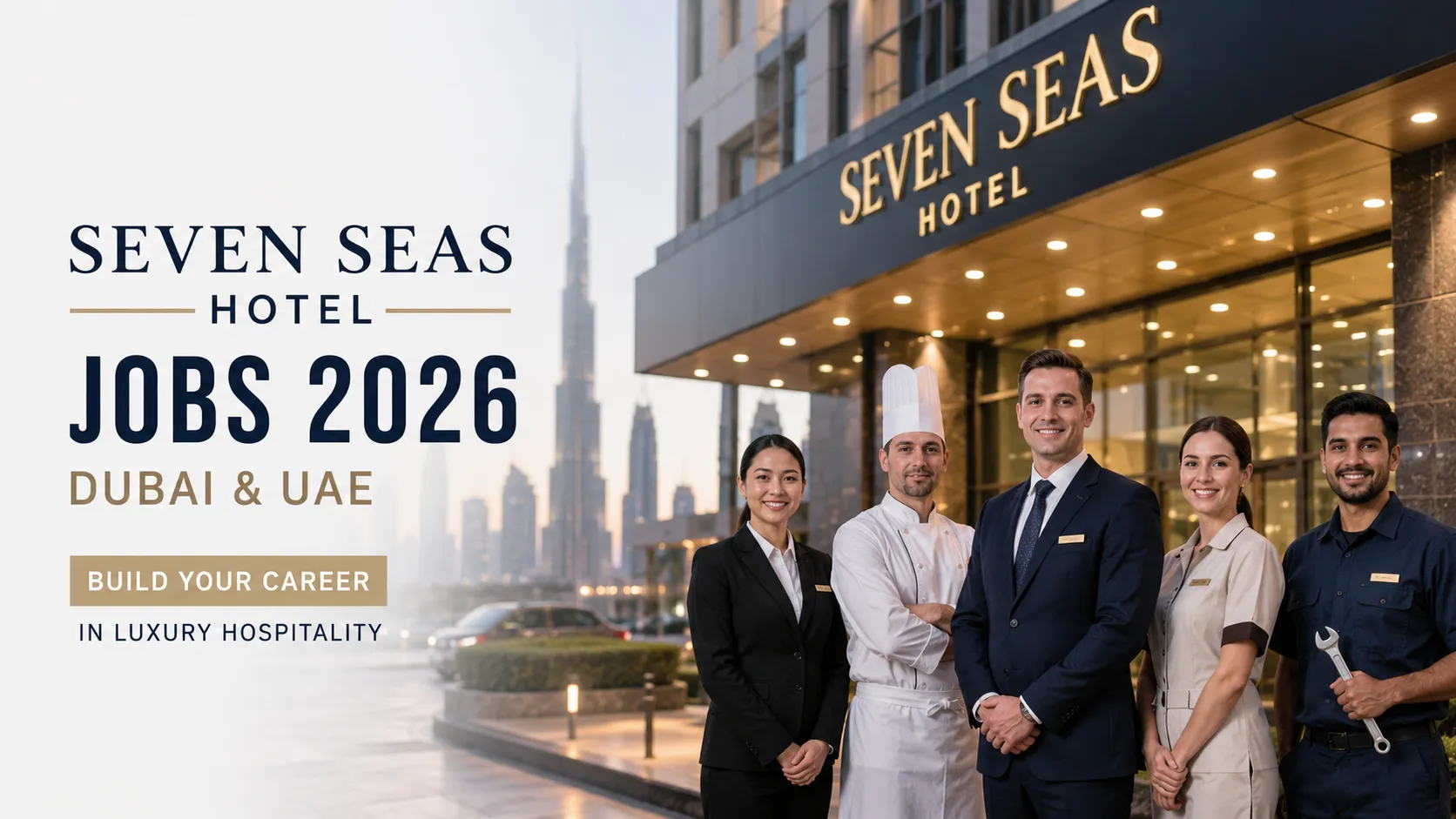 Seven Seas Hotel Jobs 2026 in Dubai