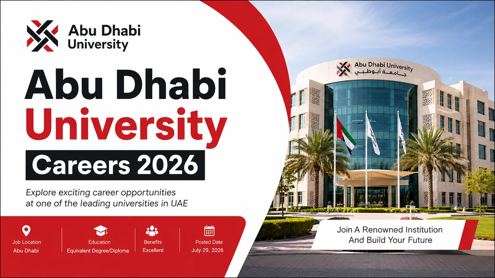 Abu Dhabi University Careers 2026