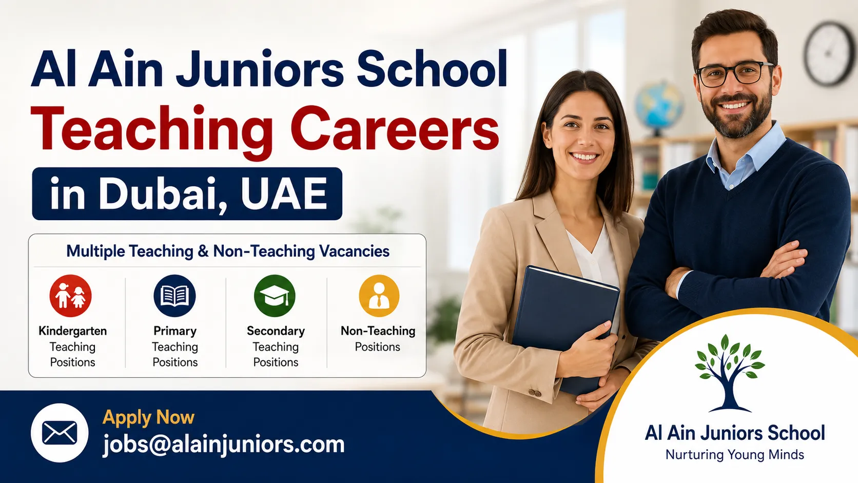 Al Ain Juniors School Teaching Careers in Dubai