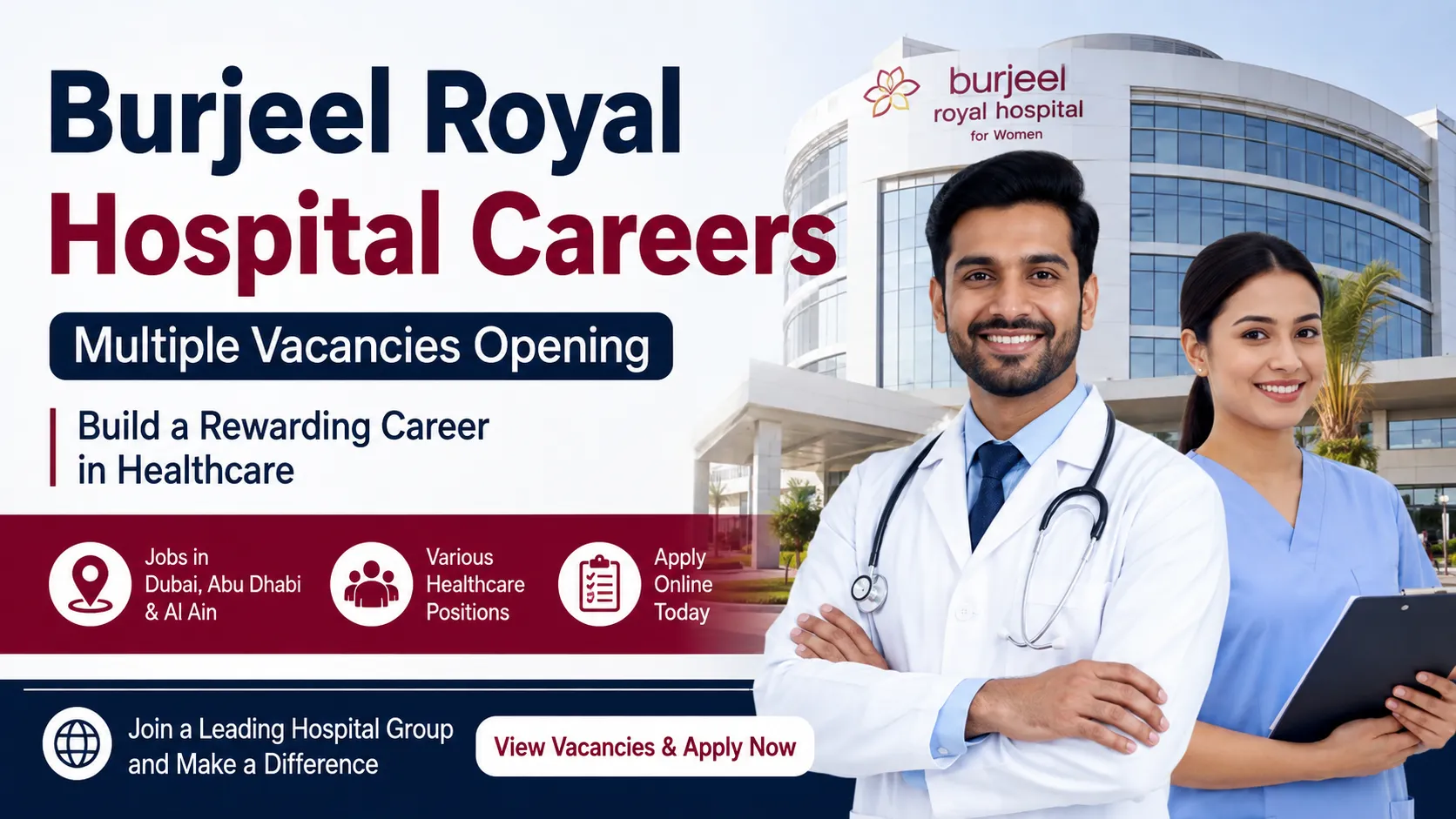 Burjeel Royal Hospital Careers in UAE