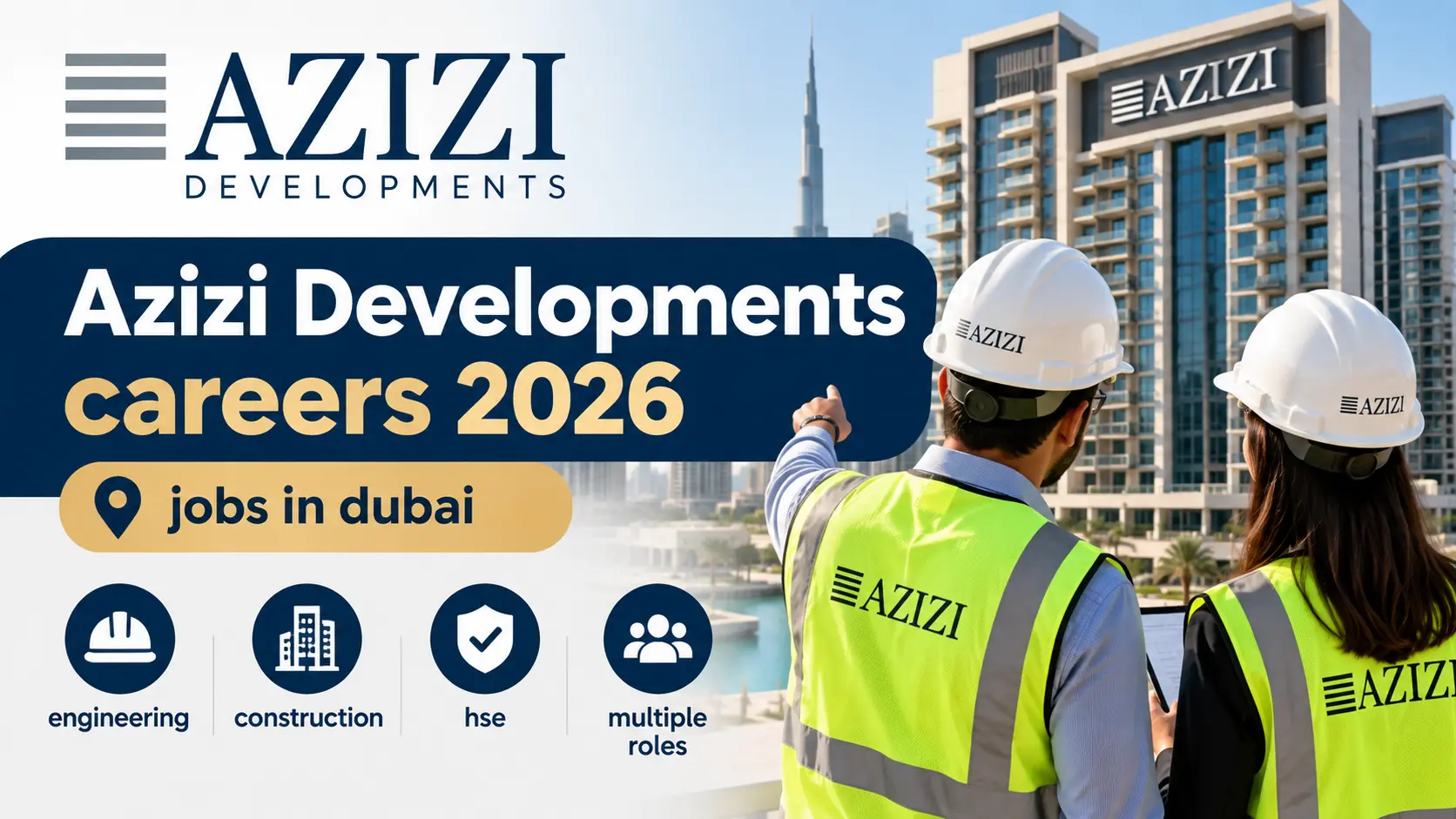 Azizi Developments Careers in Dubai UAE 2026