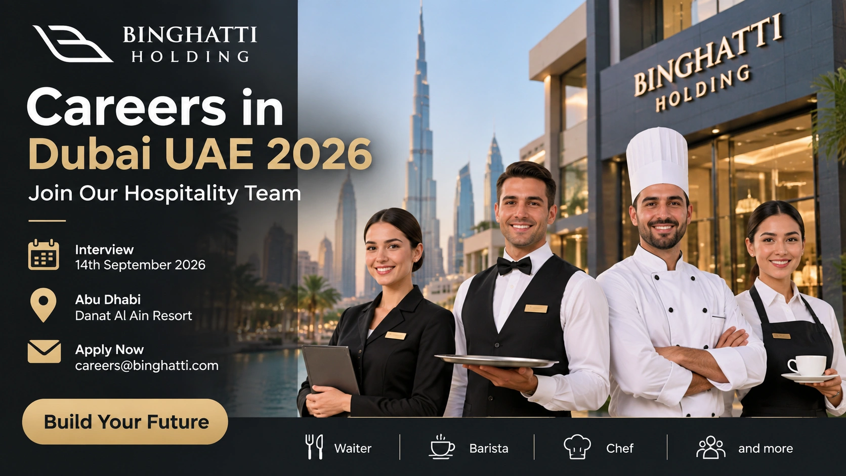 Binghatti Holding Careers in Dubai UAE 2026