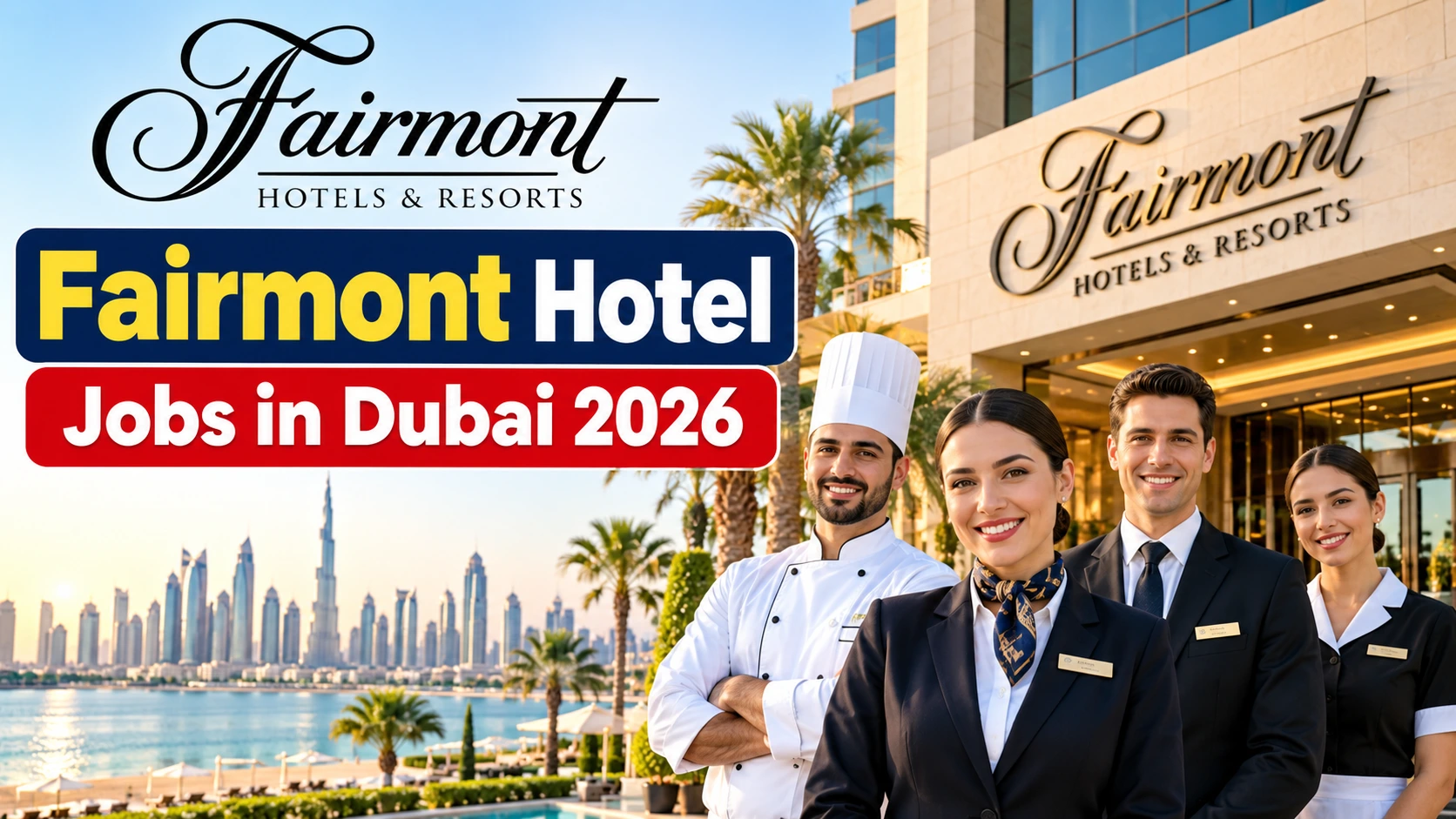 Fairmont Hotel Jobs in Dubai 2026