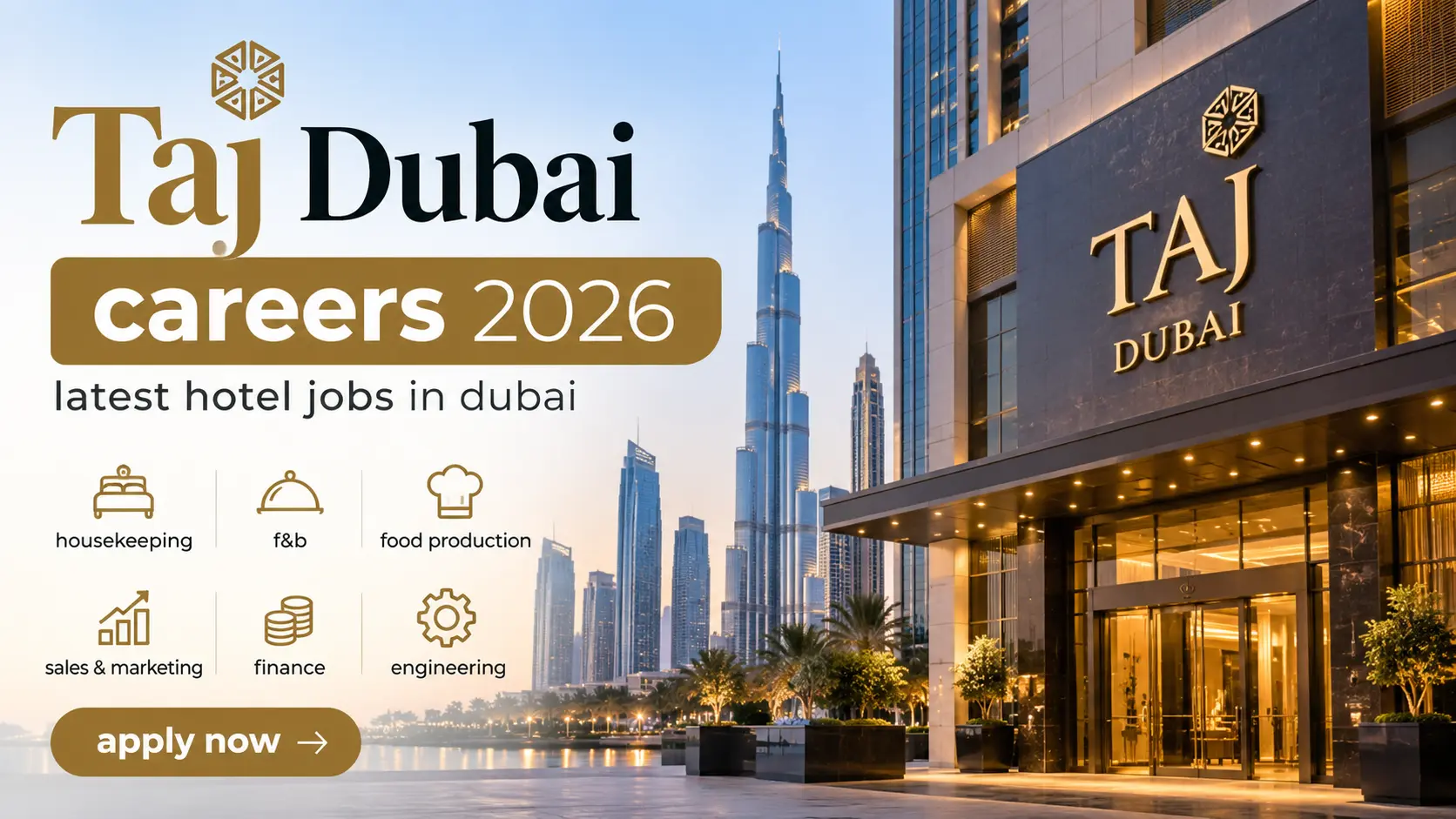 Taj Dubai Careers 2026
