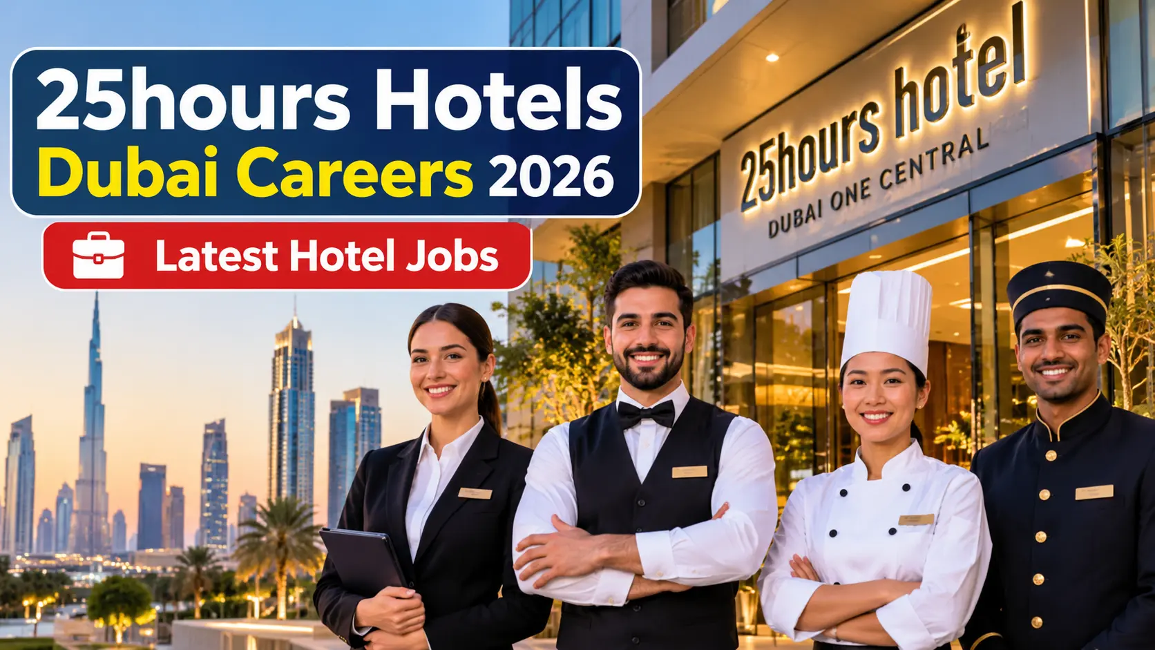 25hours Hotels Dubai Careers 2026