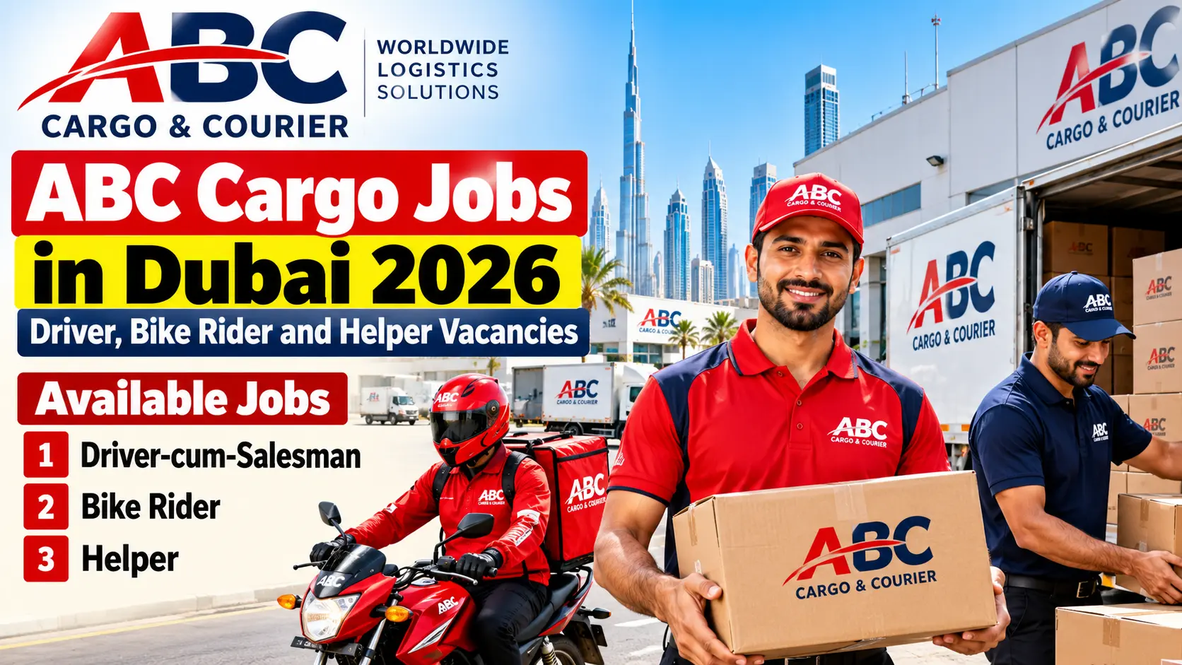 ABC Cargo Jobs in Dubai 2026