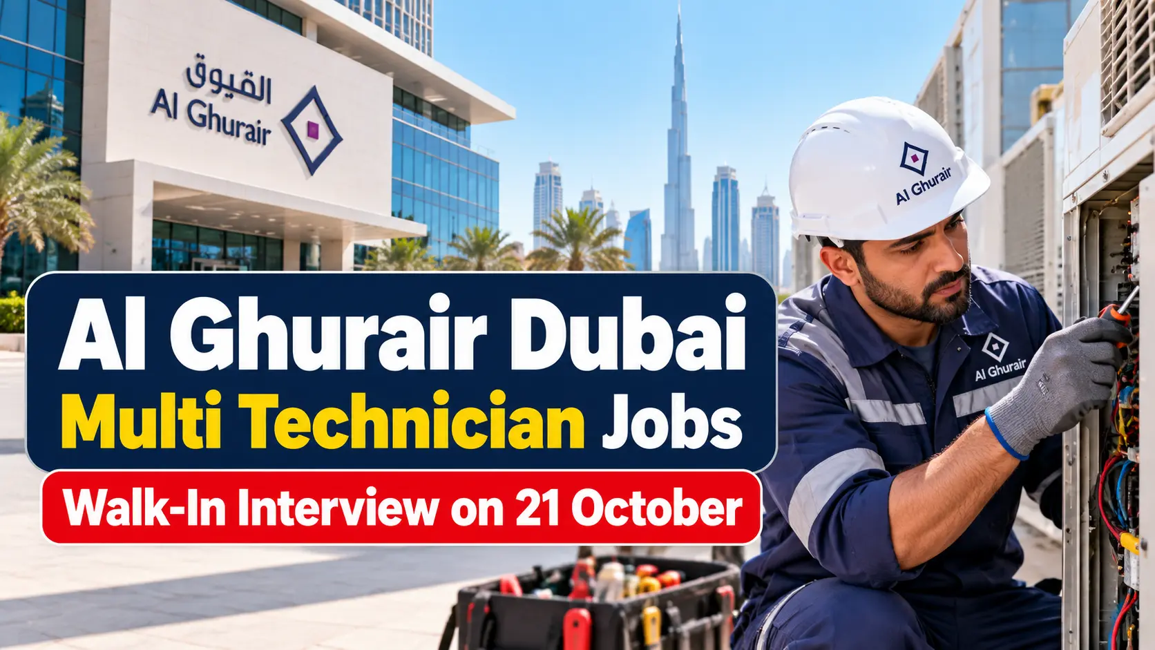 Al Ghurair Dubai Multi Technician Jobs 2026
