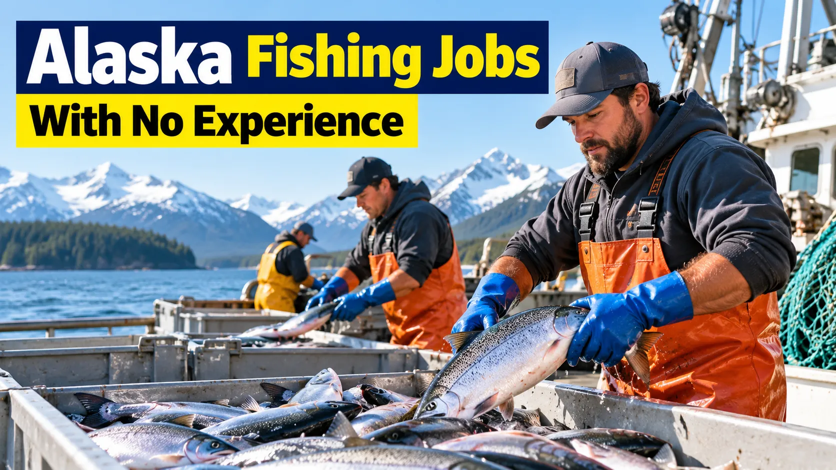 Alaska Fishing Jobs in USA With No Experience