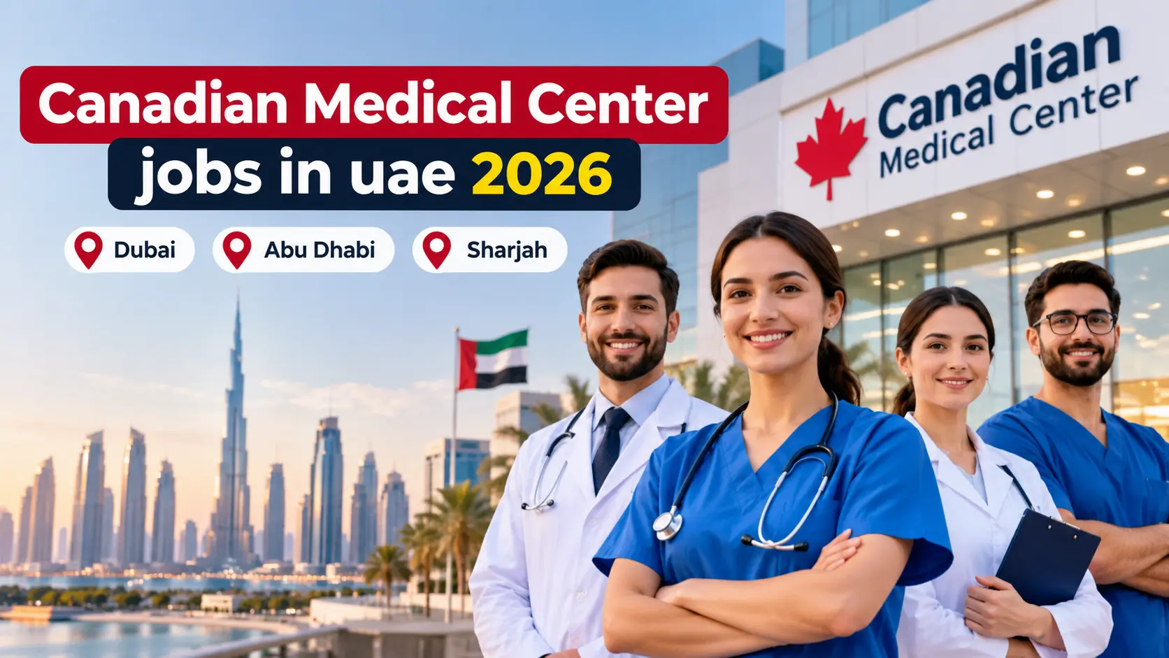 Canadian Medical Center Jobs in UAE 2026