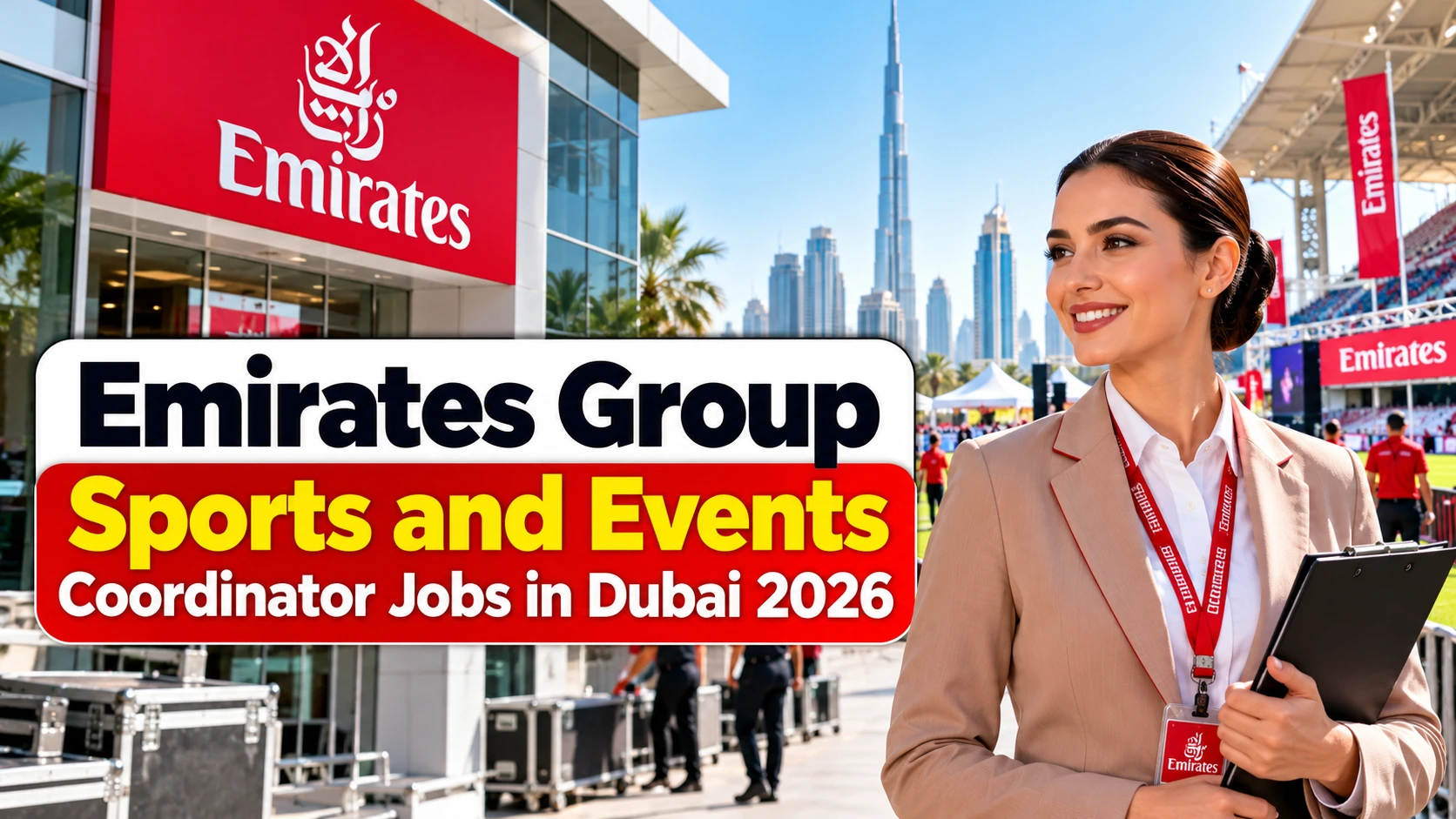 Emirates Group Sports and Events Coordinator Jobs in Dubai 2026