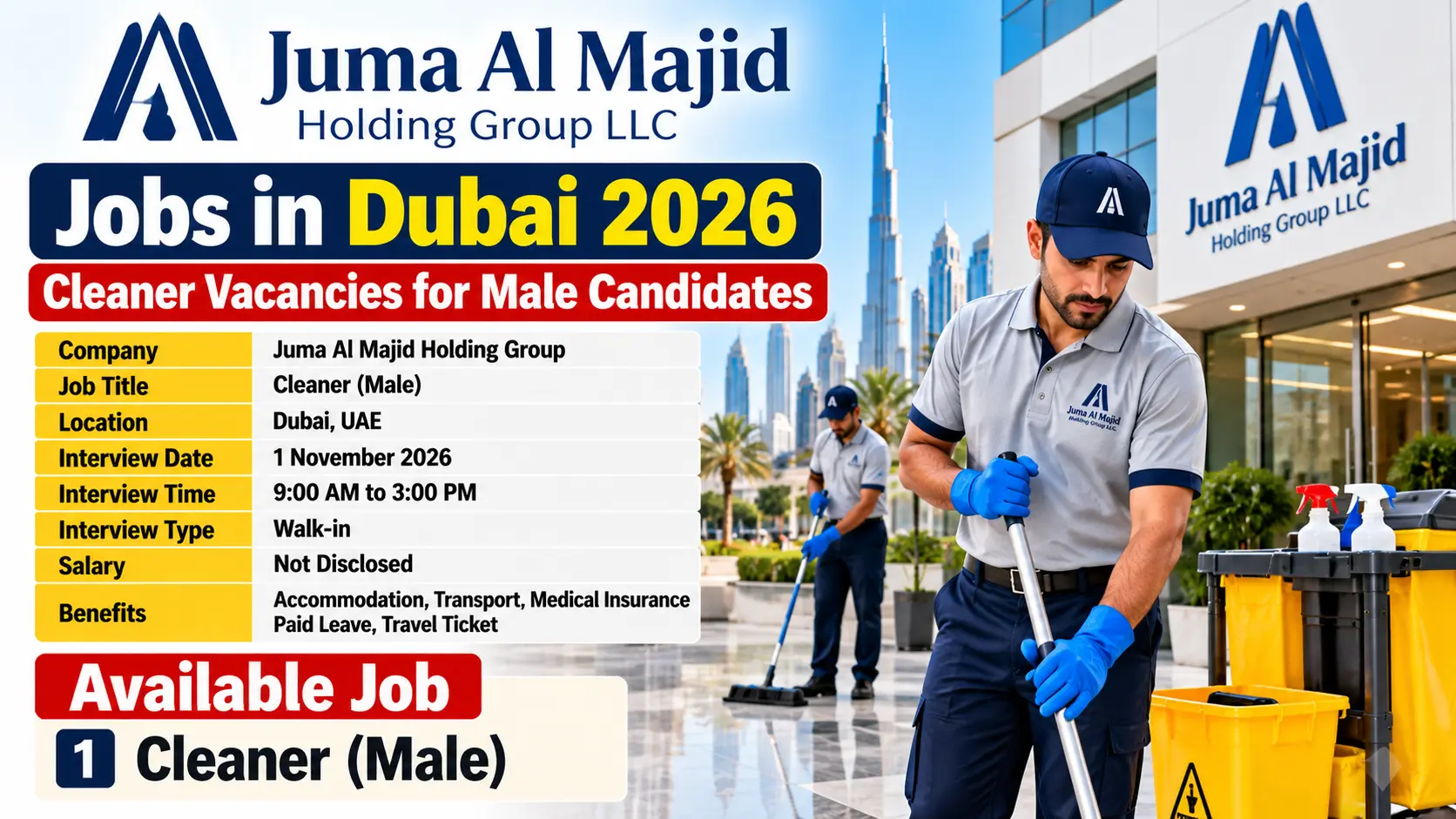 Juma Al Majid Jobs in Dubai 2026